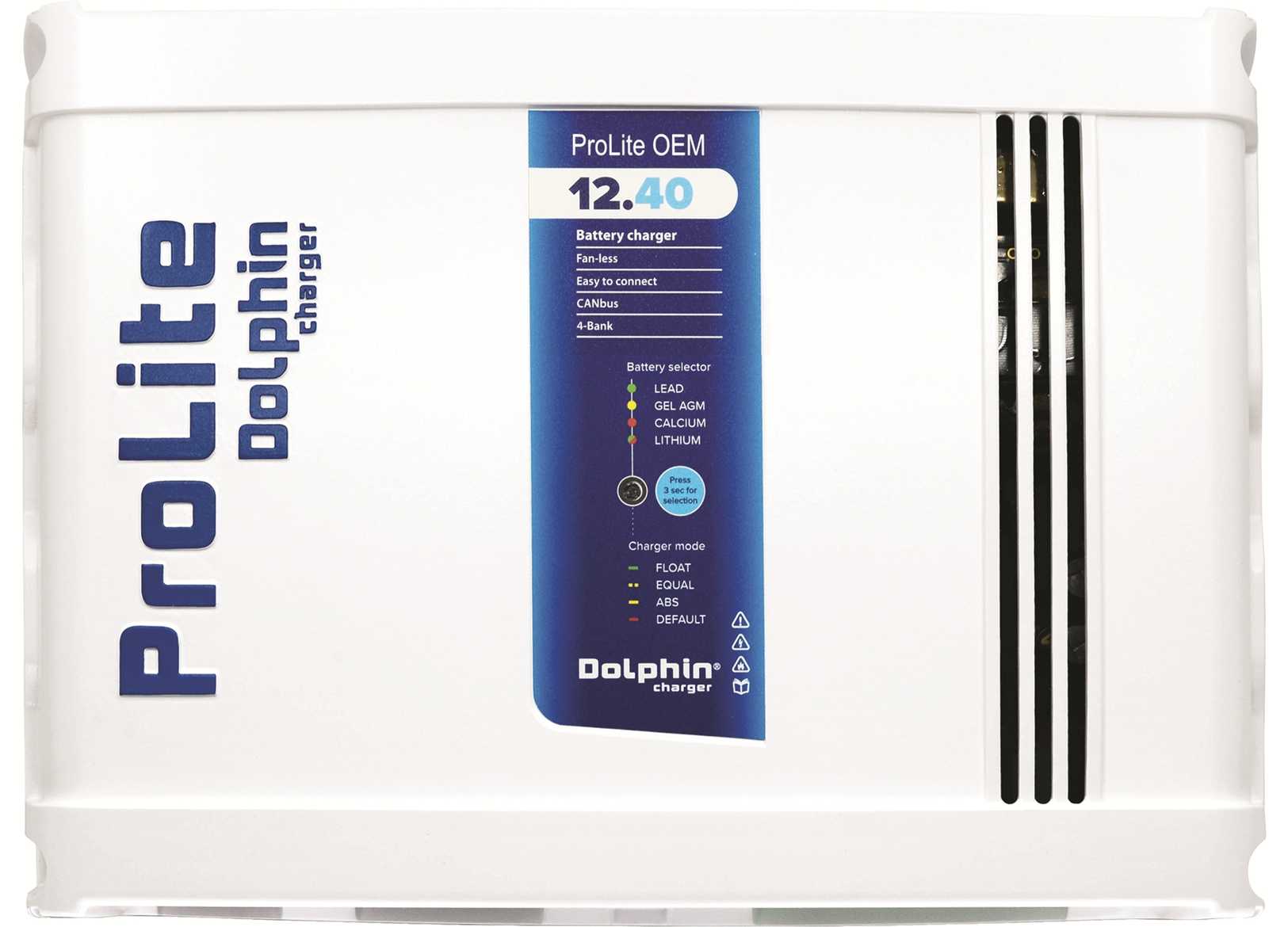 Image Caricabatterie Dolphin ProLite 4U IP21 12V 40A