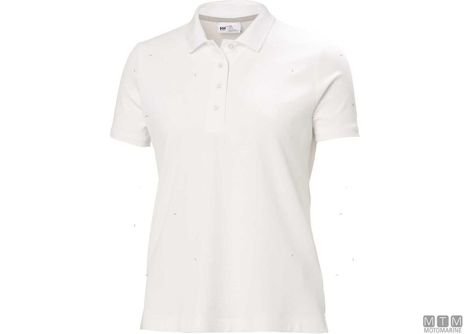 Image Polo H/H Donna Crewline cFeel Bianco XL