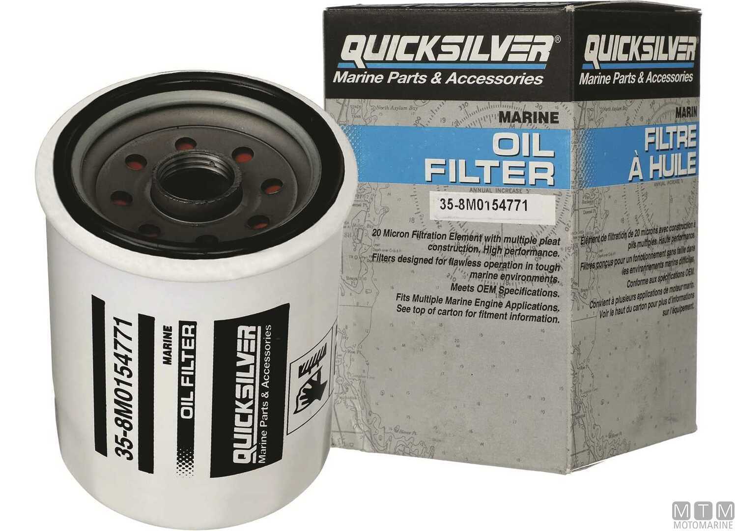 Image Filtro Olio Quicksilver Yamaha 200-350 (425)