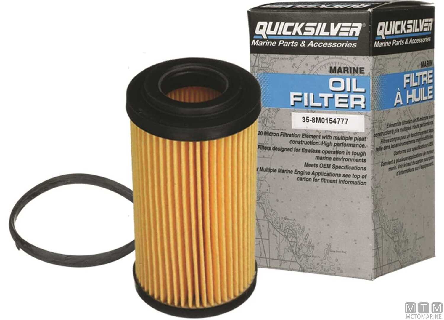 Image Filtro Olio Quicksilver Volvo Penta V6-V8/4.3/5.7/8.1