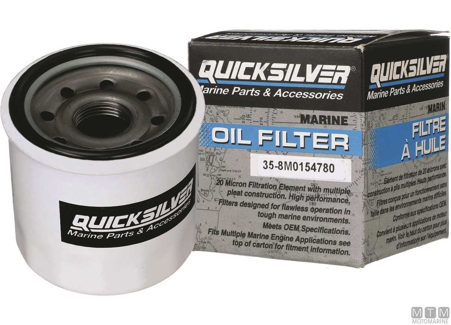 Image Filtro Olio Quicksilver Yamaha 15-70
