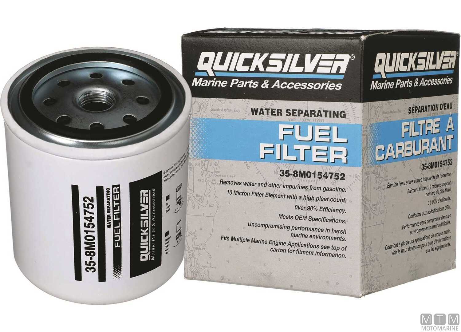 Image Filtro Benzina Quicksilver Yamaha 115+