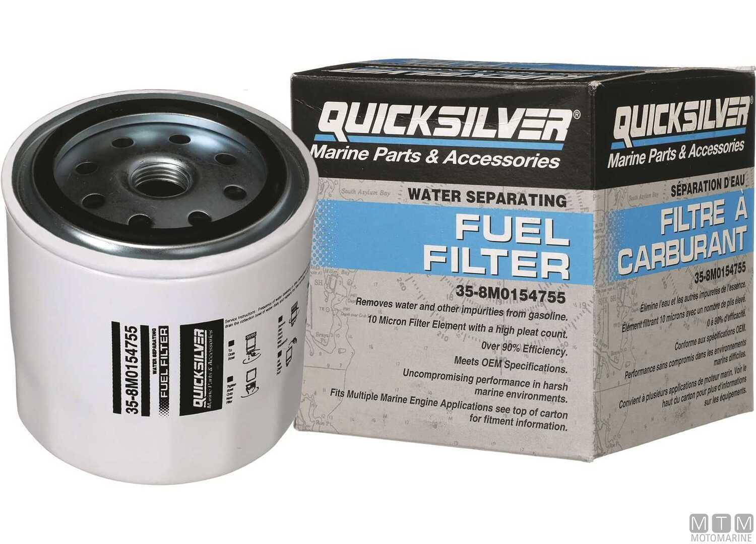 Image Filtro Benzina Quicksilver Fuoribordo 115+