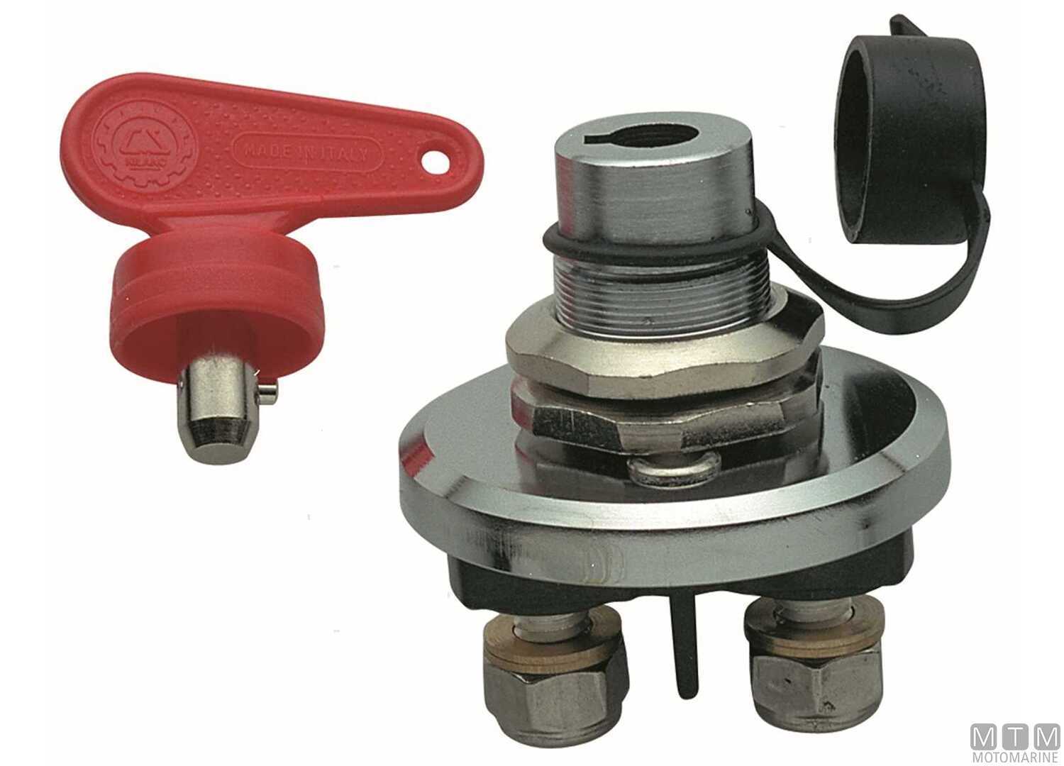 Image Chromed Brass Battery Switch Quick 140A