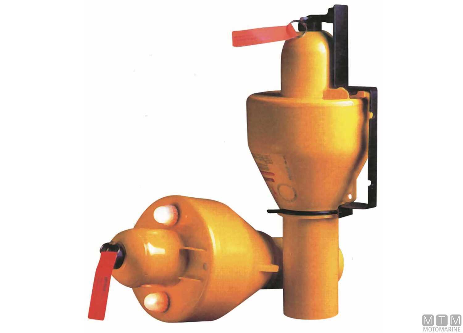 Image Segnale Man Overboard Luce/fumo