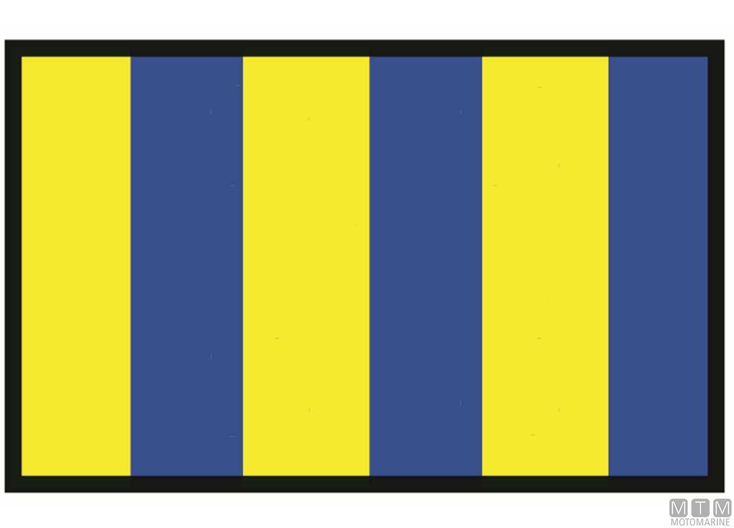 Image Bandiera Segnale G Golf 20x30cm