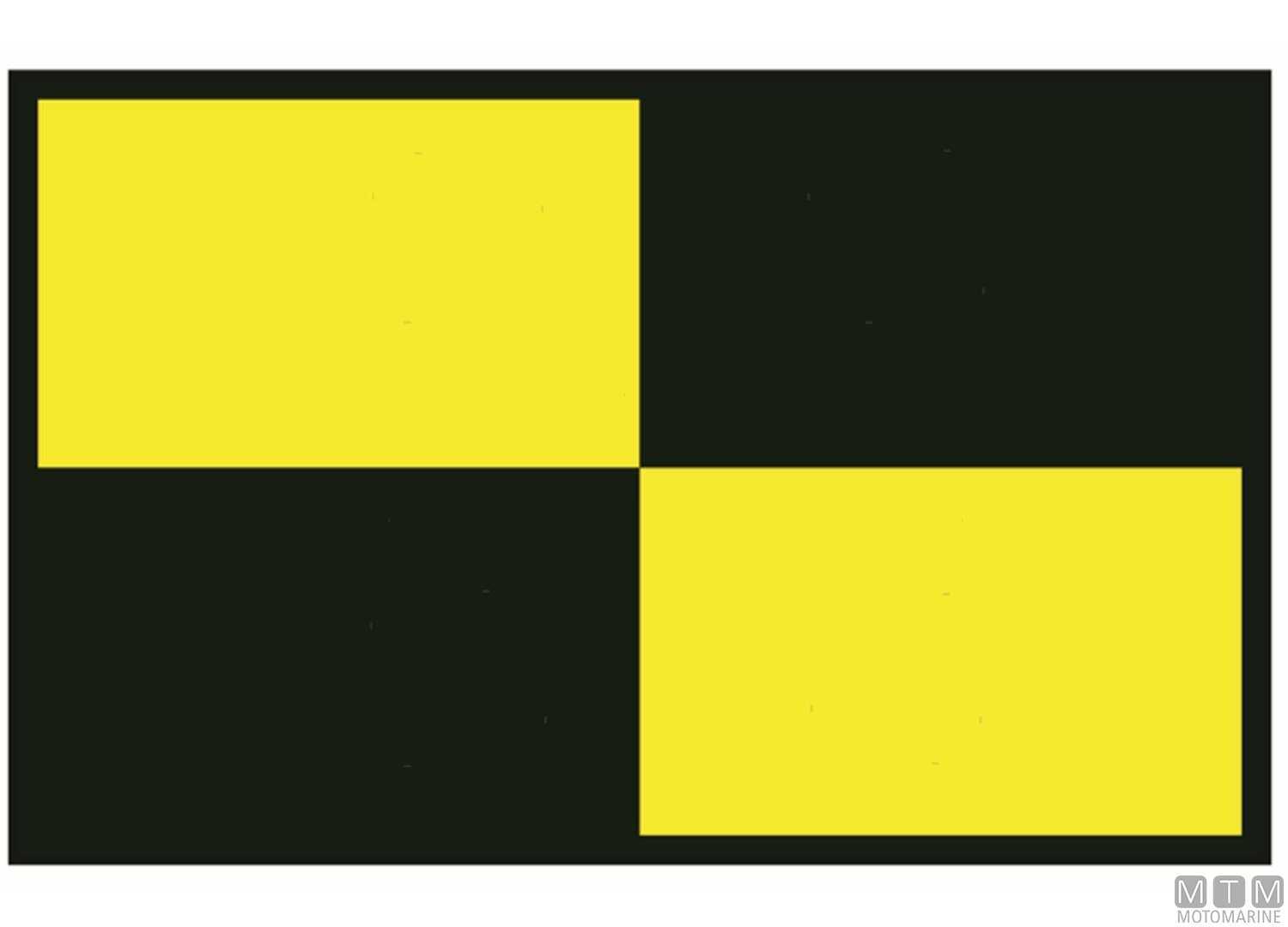 Image Bandiera Segnale L Lima 20x30cm