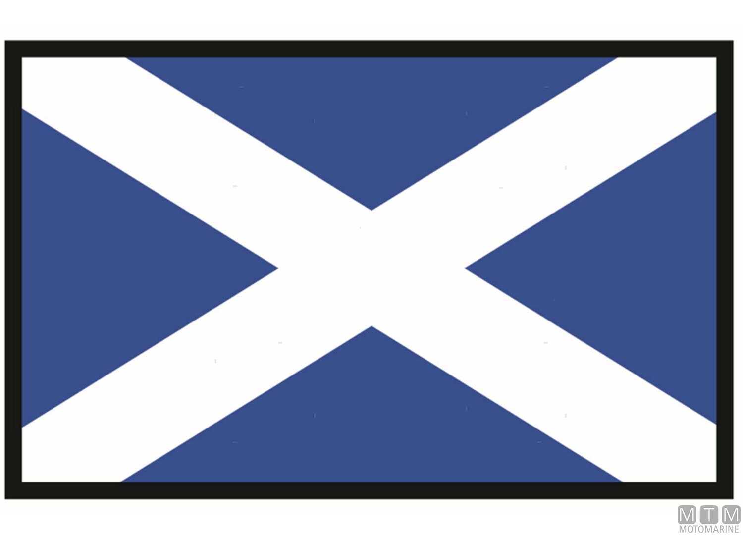 Image Bandiera Segnale M Mike 20x30cm