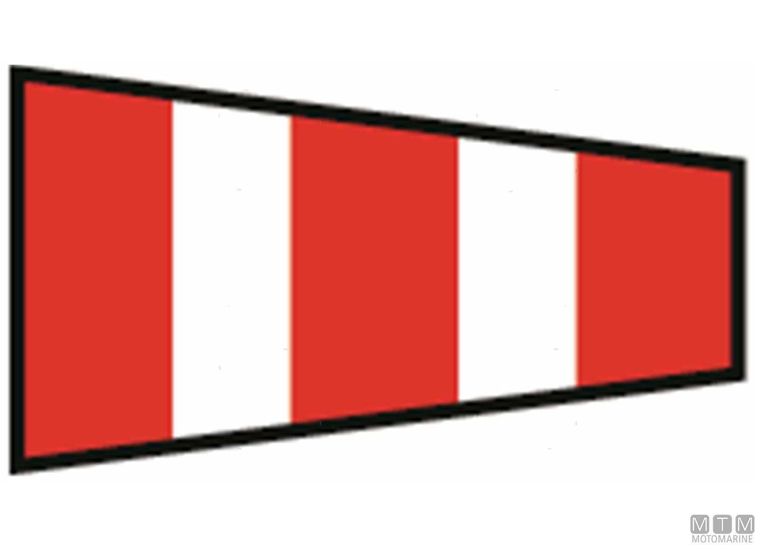 Image Bandiera Segnale Intelligence 20x30cm