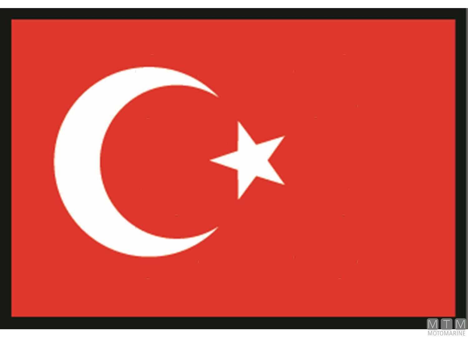 Image Bandiera Turchia 20x30cm