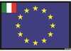 Bandiera Italia UE