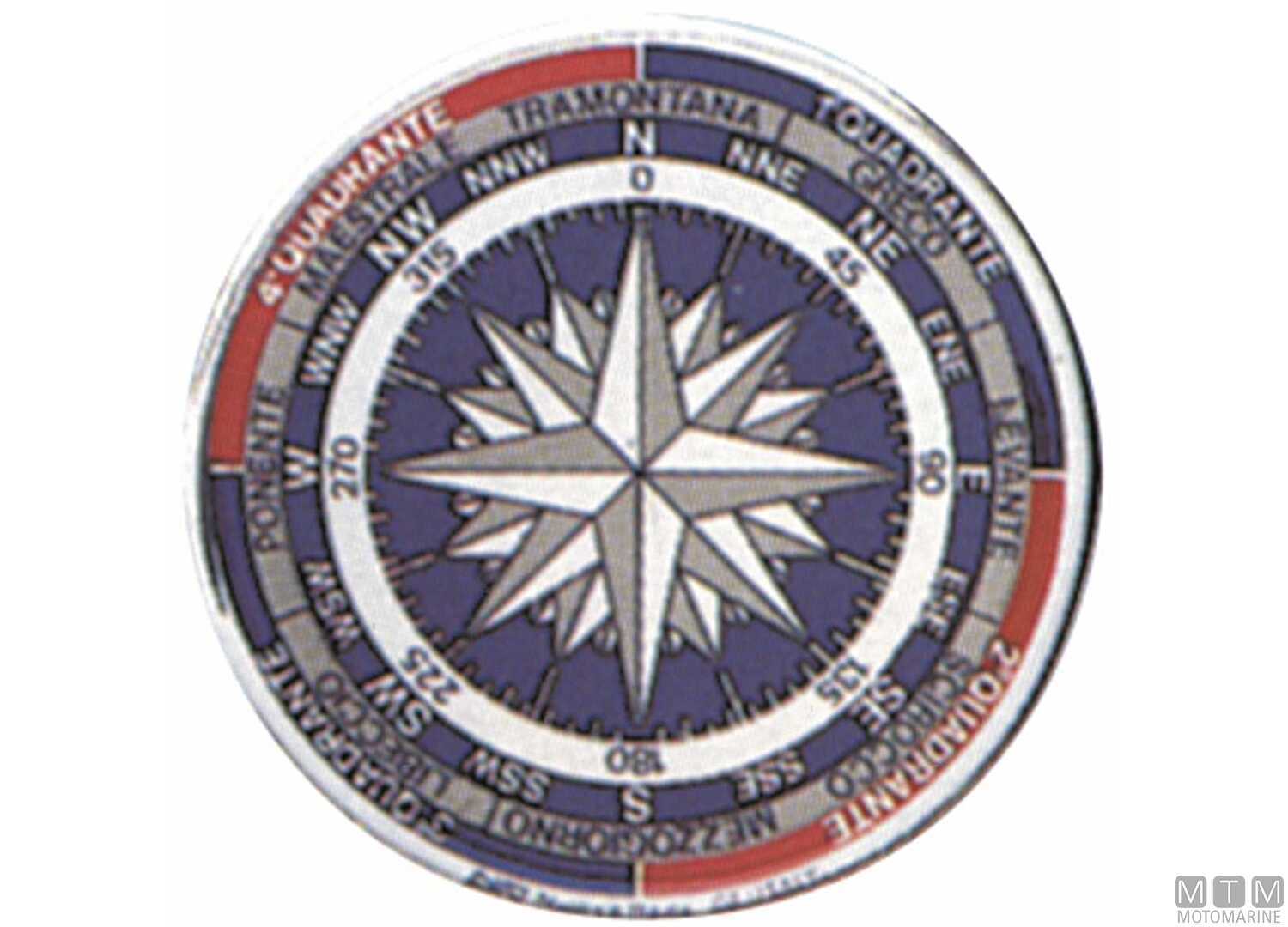 Image Tabella Adesiva Rosa Venti Argento Gommata