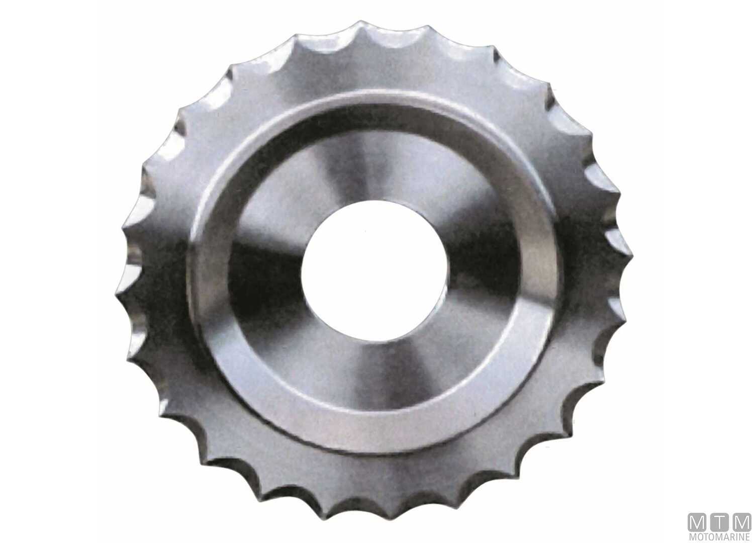 Image Taglia Cime &Oslash;80mm per Asse &Oslash;25mm Acciaio Inox
