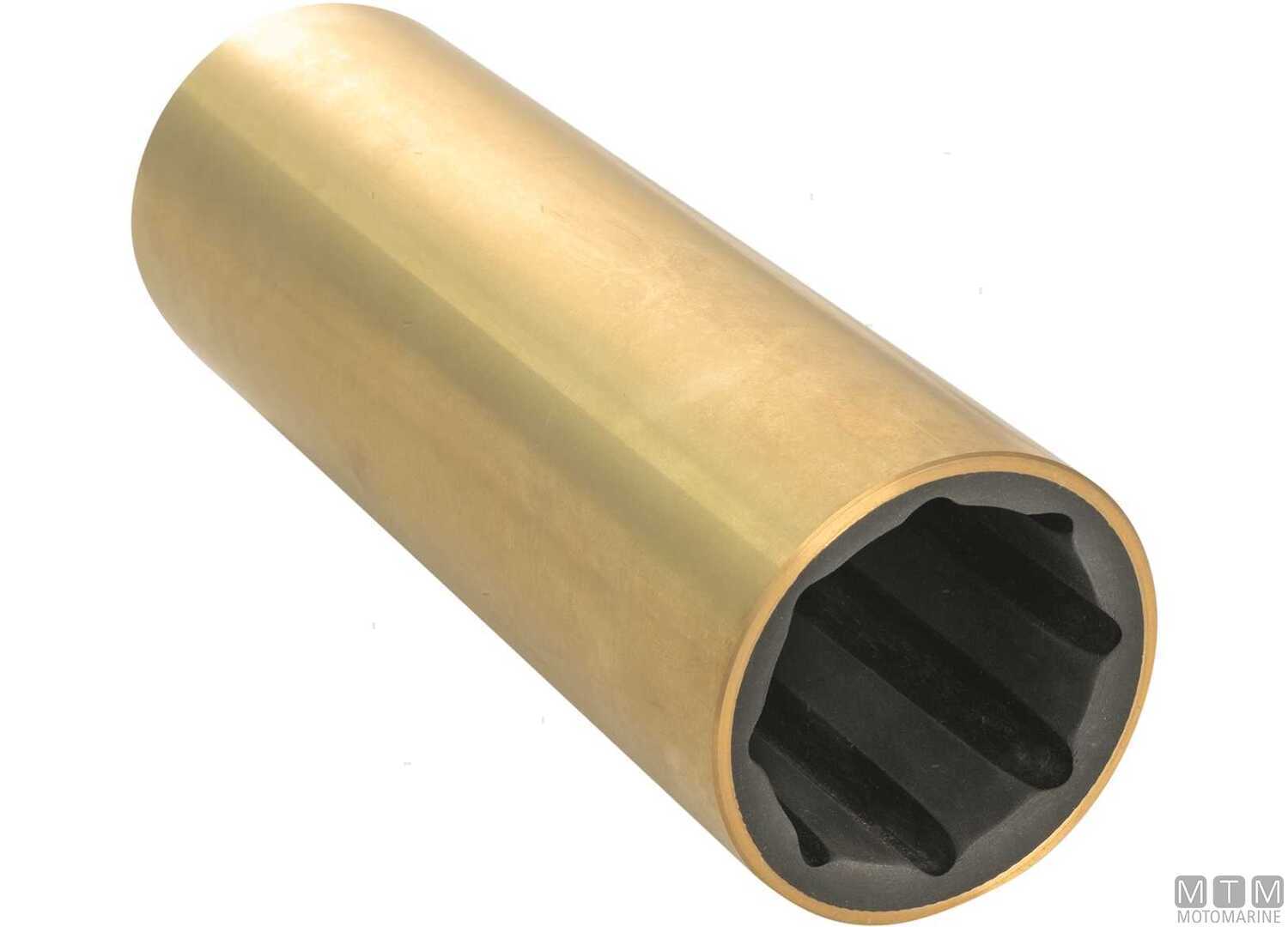 Image Boccola Idrolub in Ottone per Asse D1" Ext D1"1/2 l101.6mm