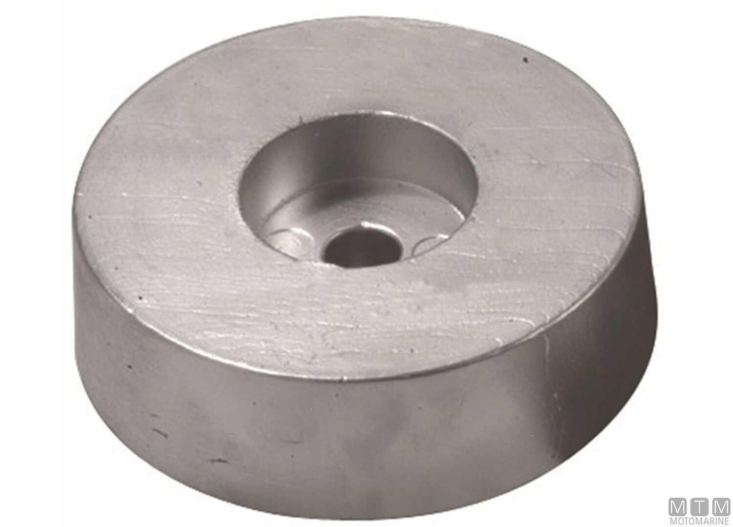 Image Anodo a Flangia Tonda Alto &Oslash;100mm in Zinco