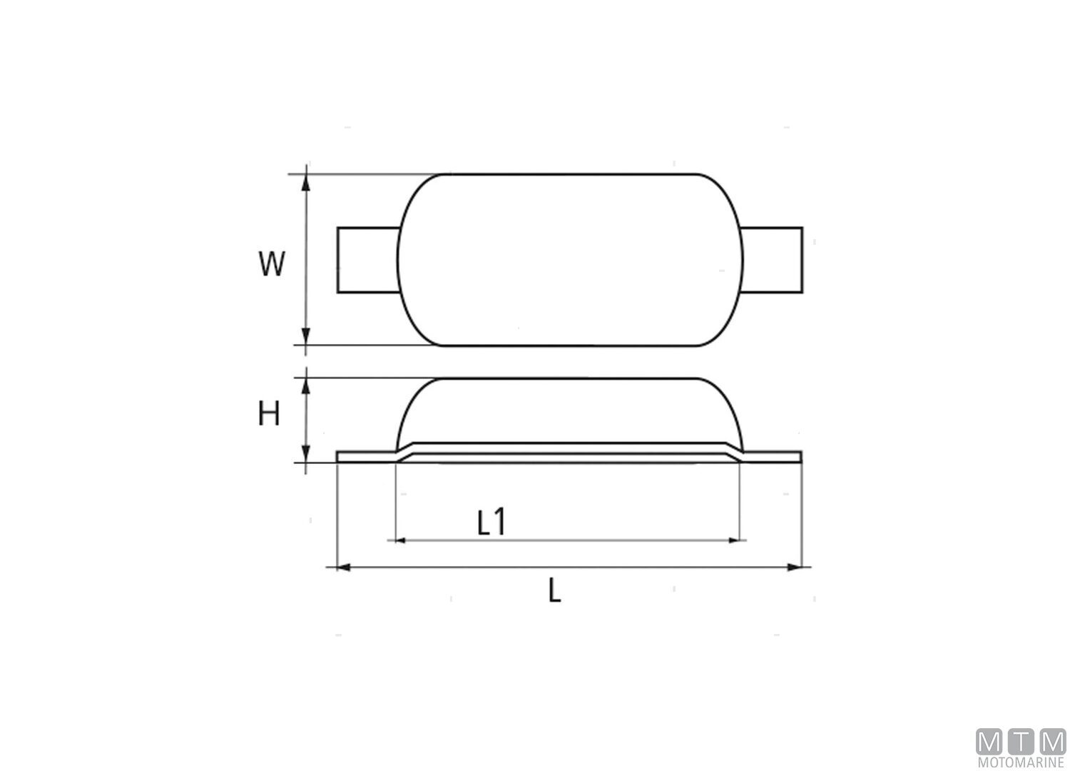 Anodo a Piastra Ovale con Inserto a Saldare l200mm 4KG in Zinco-img5111200_2.jpg