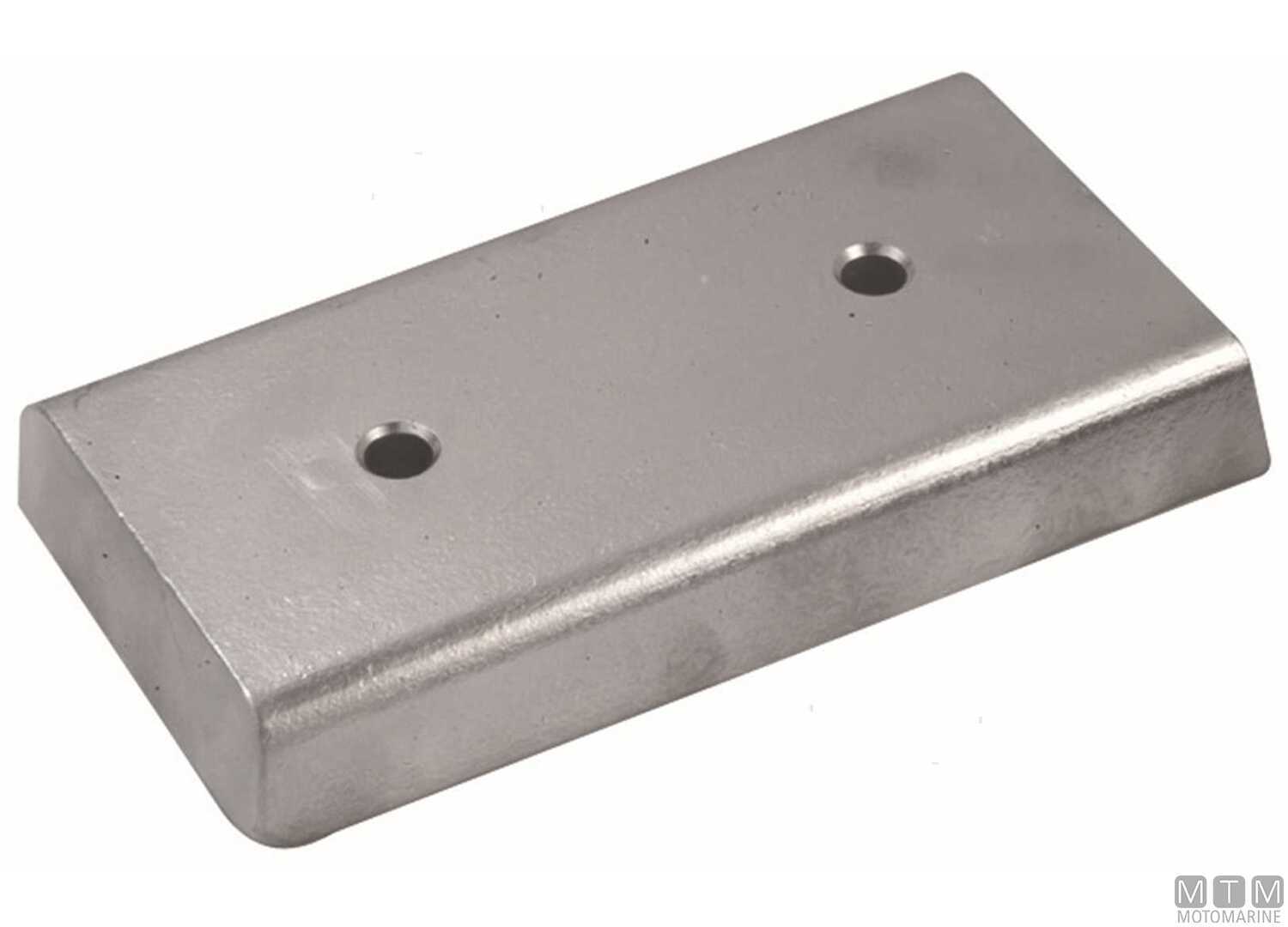 Image Anodo a Piastra Rettangolare per Flap l180mm in Zinco