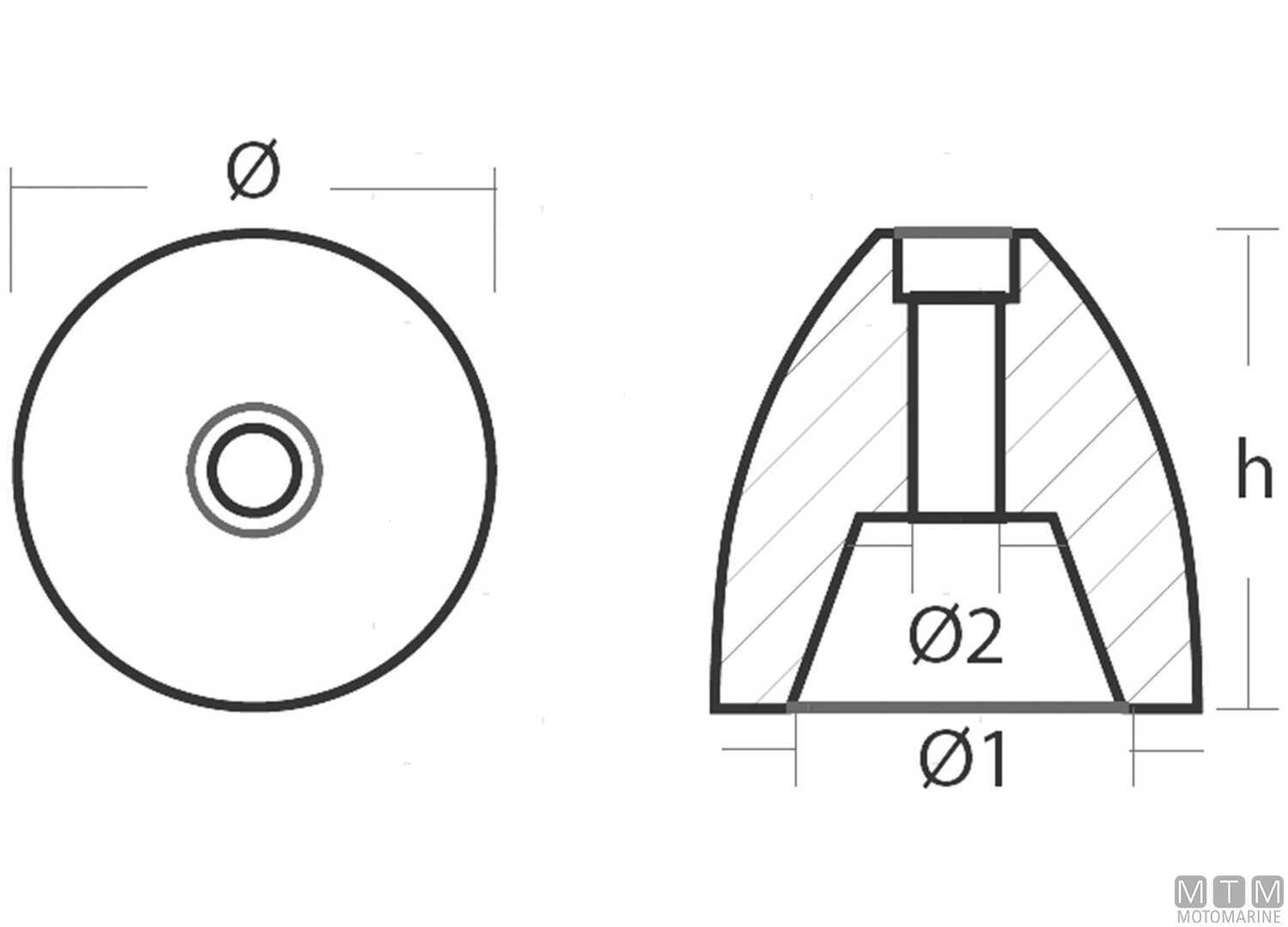 Zinc Cap Ogive Anode Ø35mm-img5163025_2.jpg