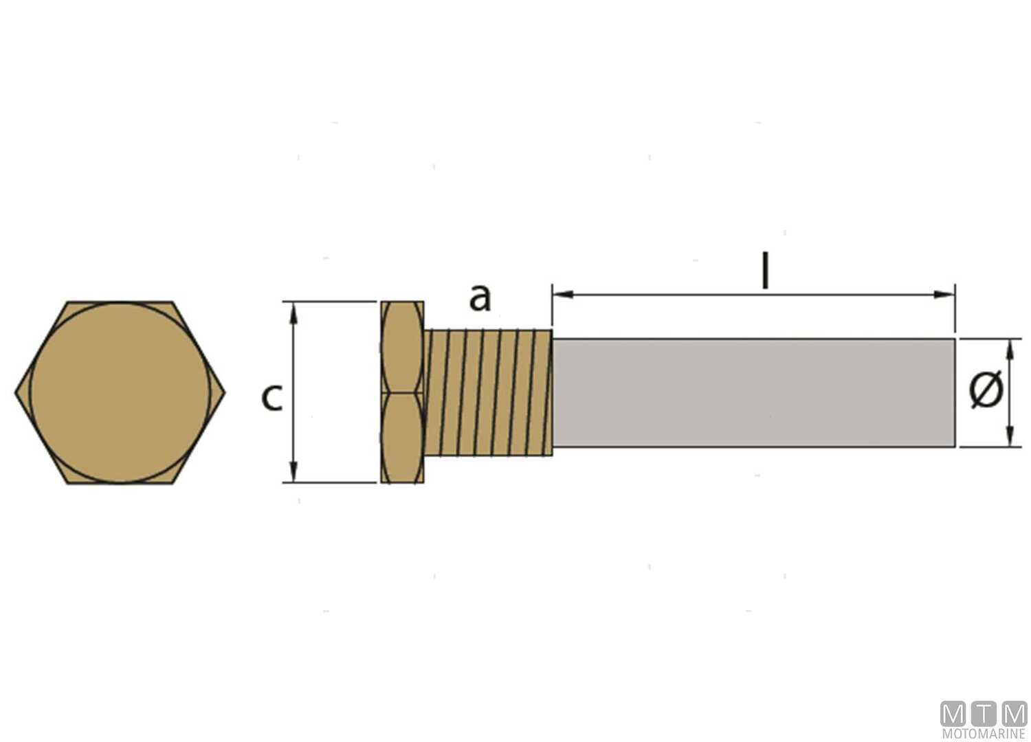 Zinc Yanmar Lh Pencil Anode 30mm-img5127577_1.jpg