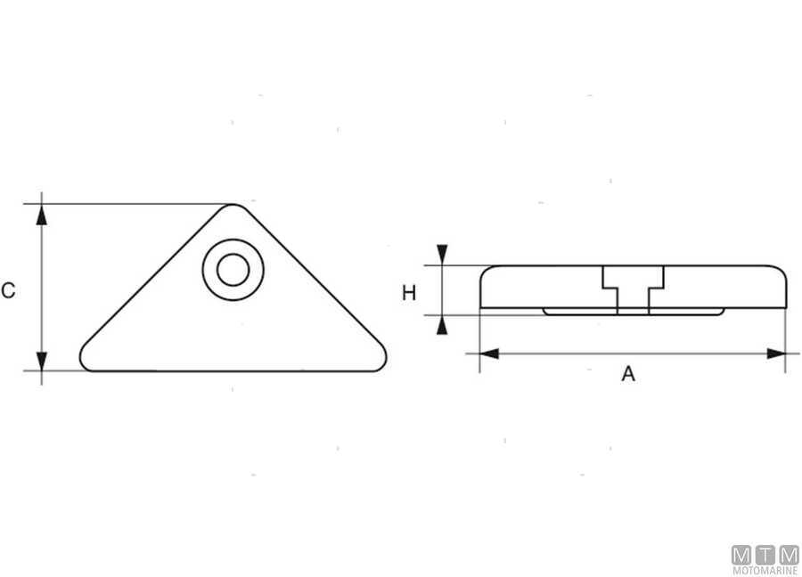 Anodo Placca per Volvo 290 Duo Prop - DPX-img5120135_2.jpg