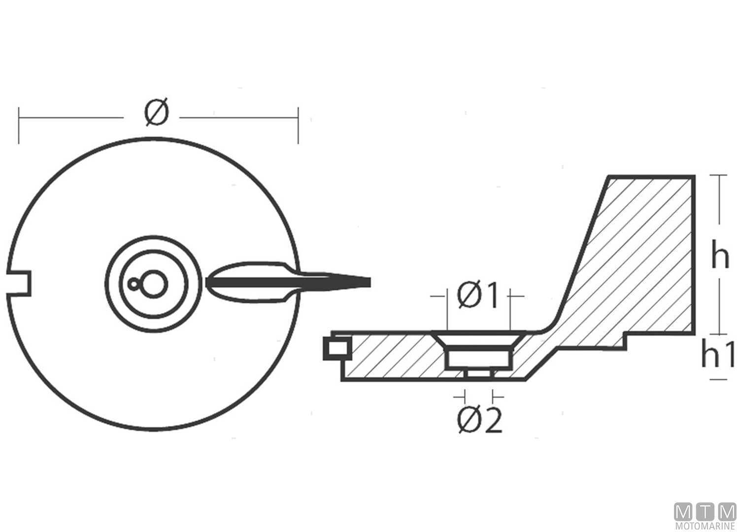 Anodo Pinna per Mercury 18/25 in Zinco-img5123304_2.jpg