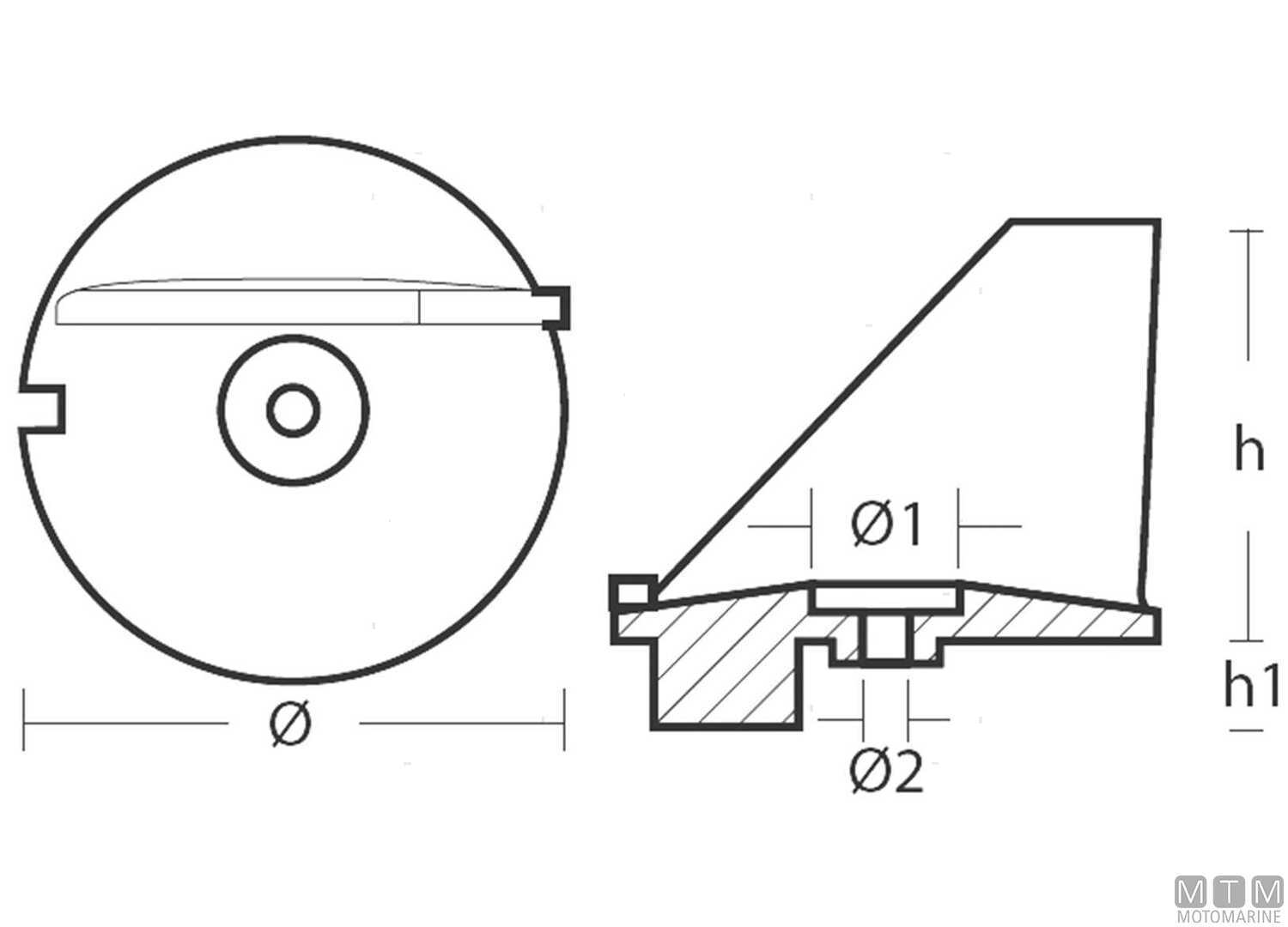 Anodo Pinna per Tohatsu M60B in Zinco-img5124507_3.jpg