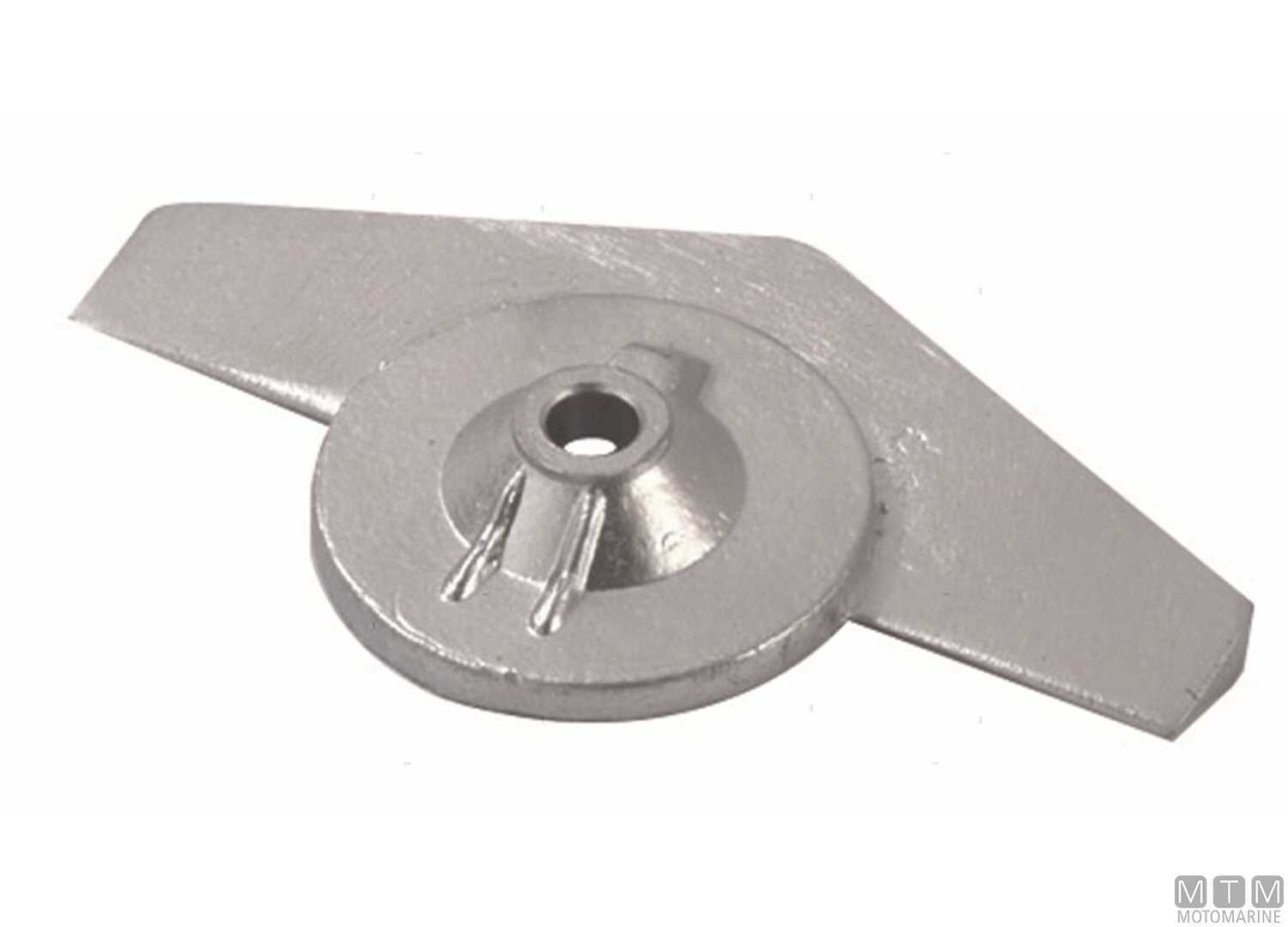 Image Anodo Placca Piede Yamaha 9.9D in Zinco