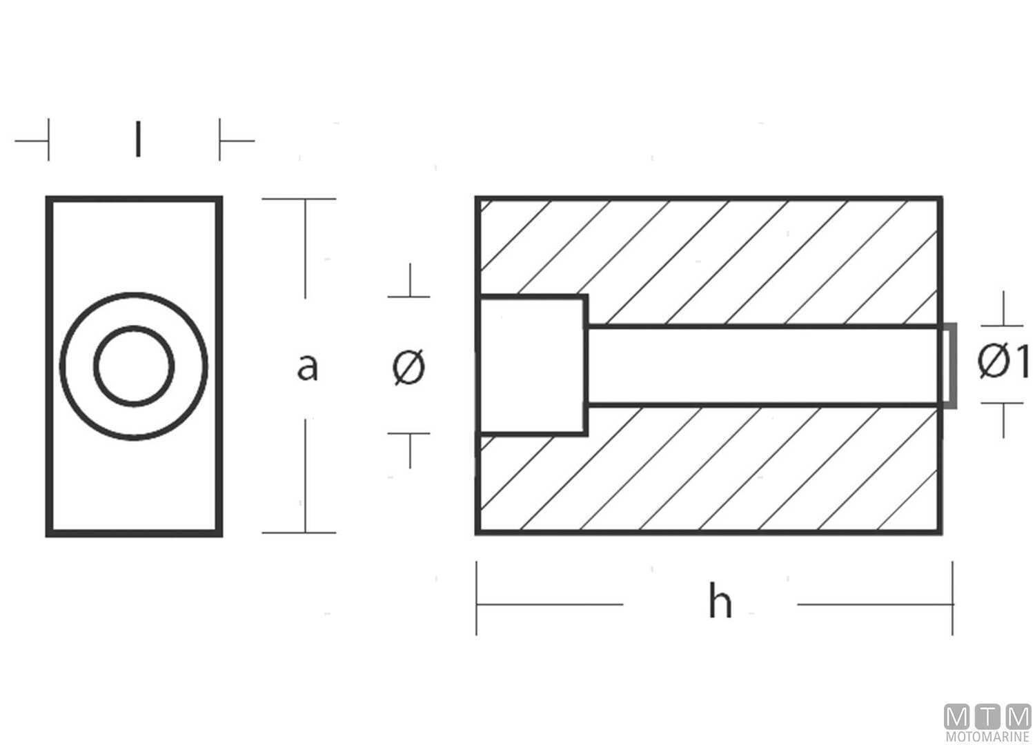 Aluminum John/evin 3 Cil Cube Anode-img5125314_2.jpg