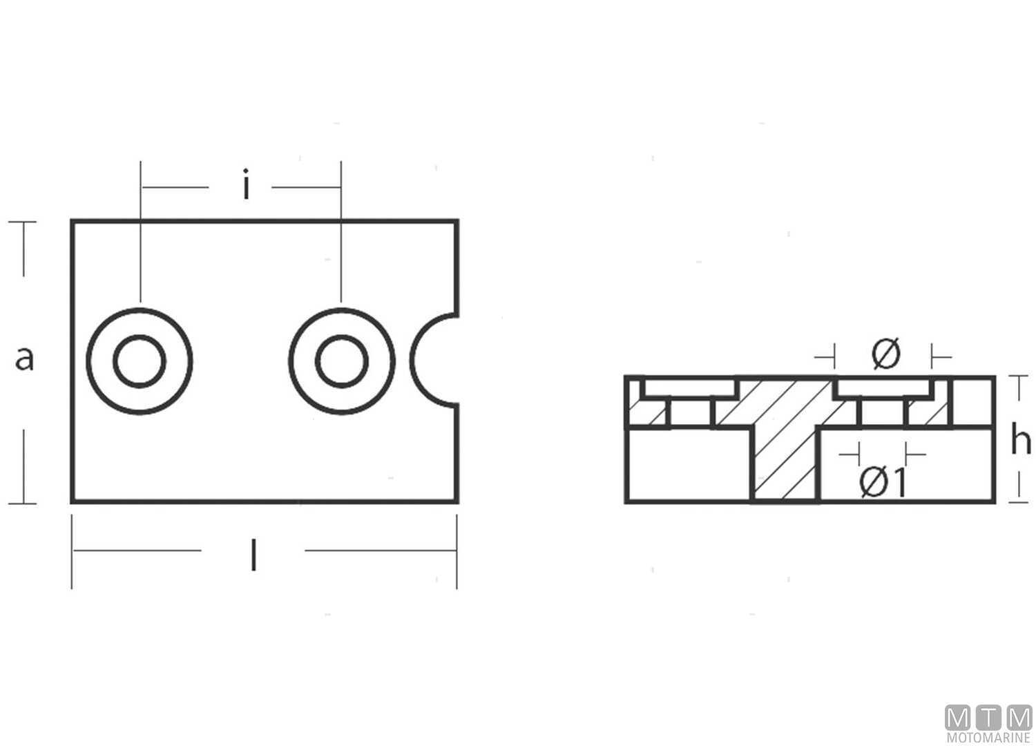 Aluminum John/evin 40/150 Small Plate Anode-img5125311_2.jpg