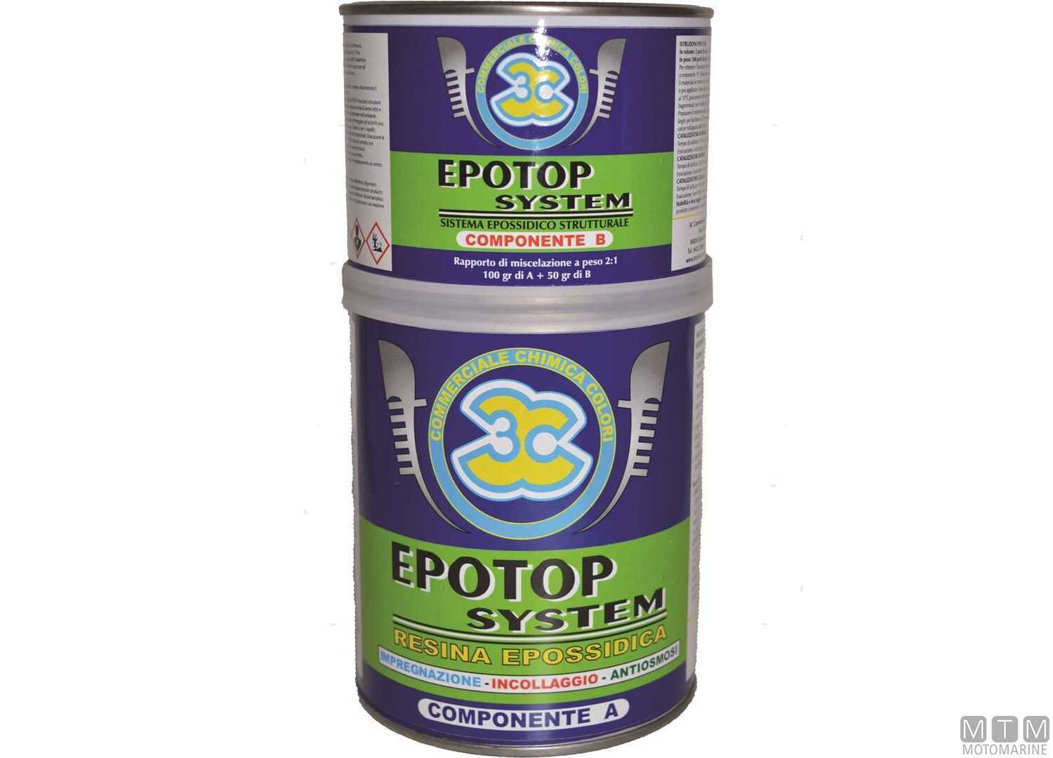 Image Resina Epossidica Epotop System 3C 0.75L