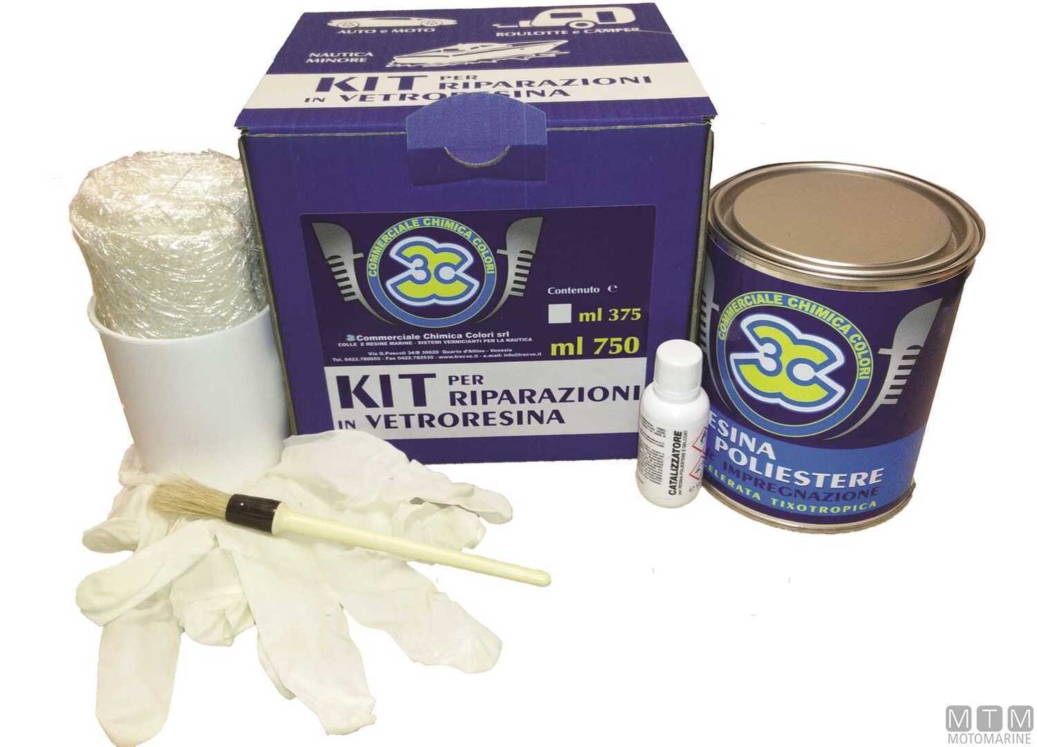 Image Kit Riparazione Vetroresina 3C 375ML