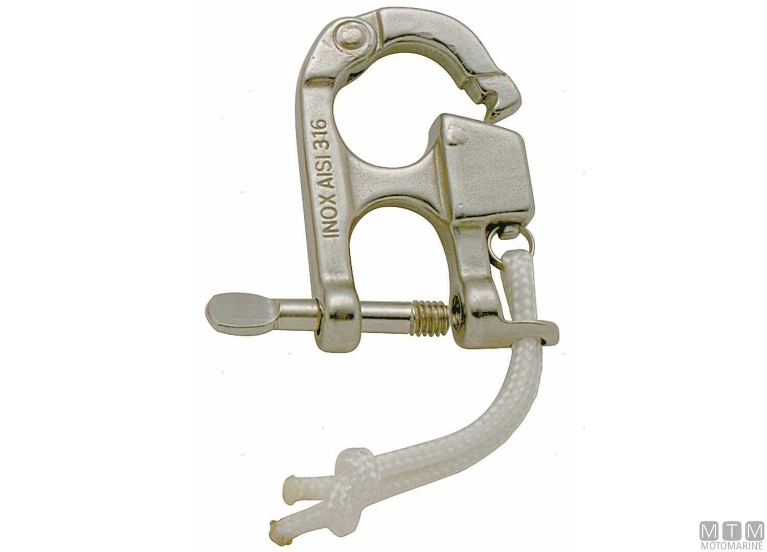 Image Moschettone Sci Nautico Acciaio Inox 316