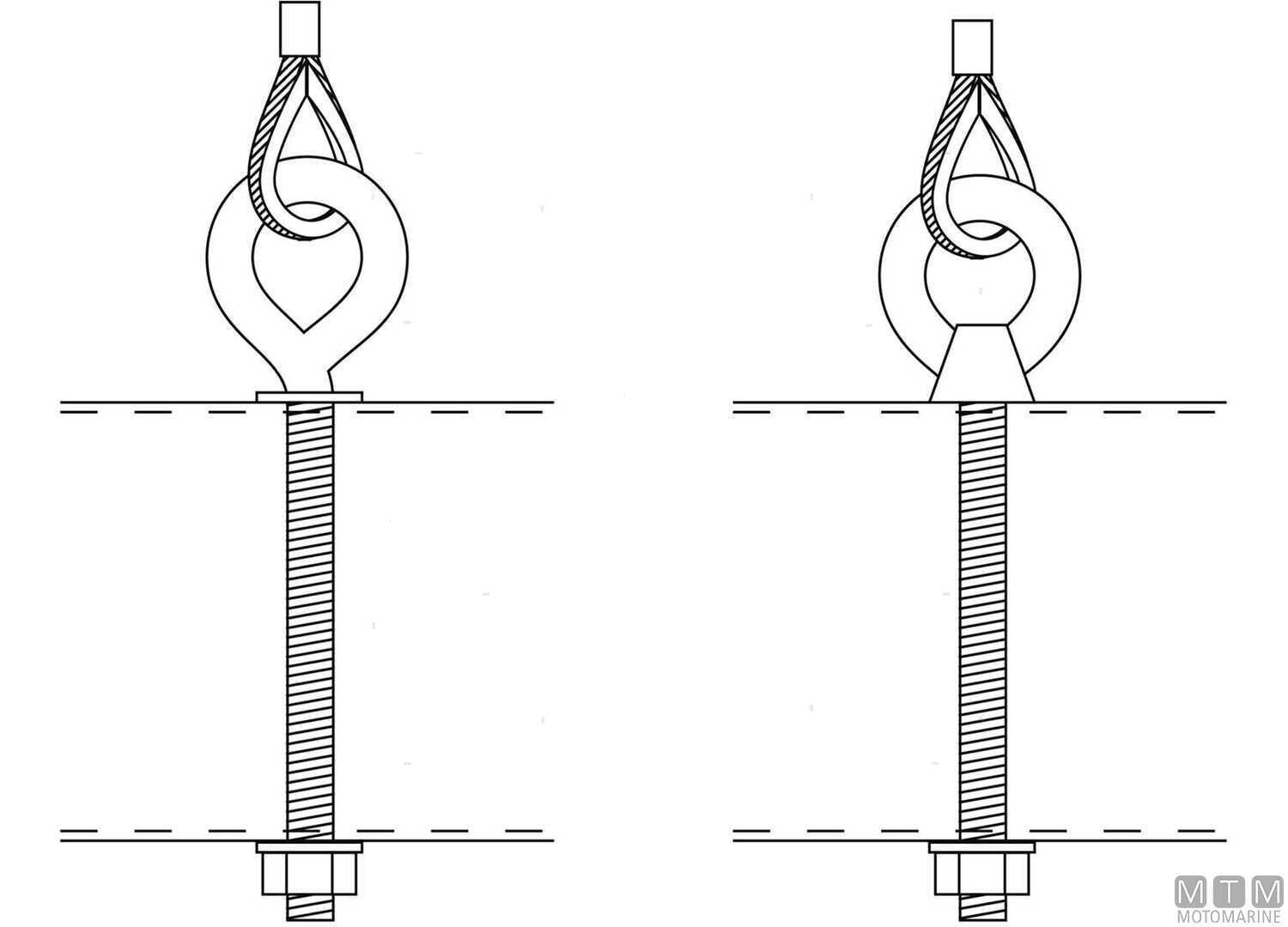 Golfare con Occhio Saldato Ø6mm h40mm Acciaio Inox 316-img0231040_1.jpg