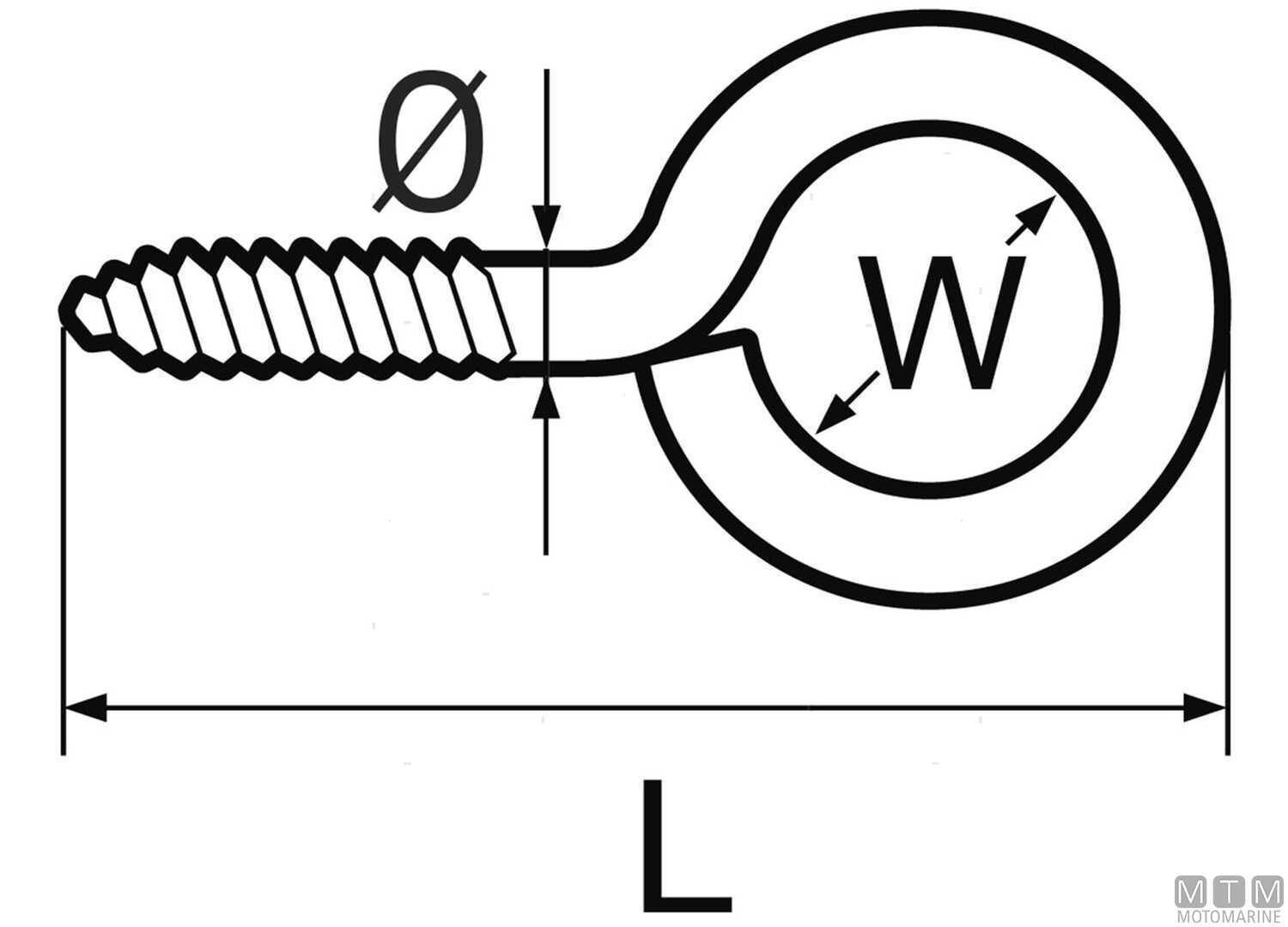 Gancetto a Occhiello l37mm con Vite Acciaio Inox-img0333850_1.jpg