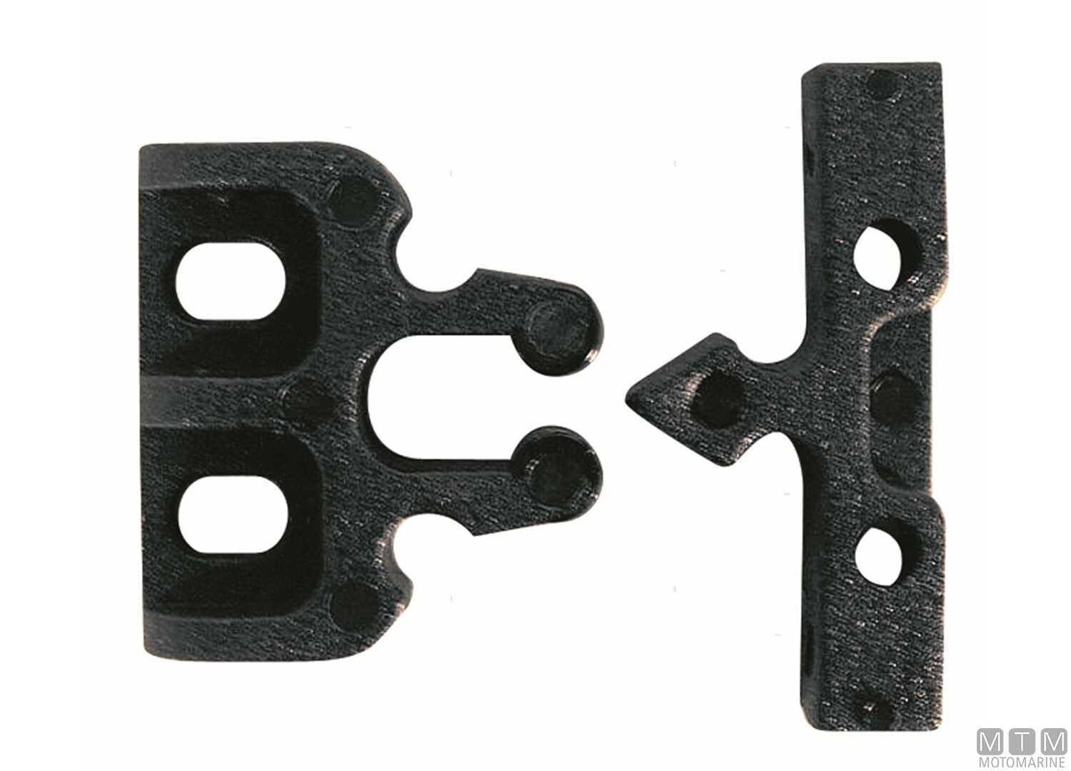 Image Arresto a Spinta Mini 30x7mm in Plastica Nera