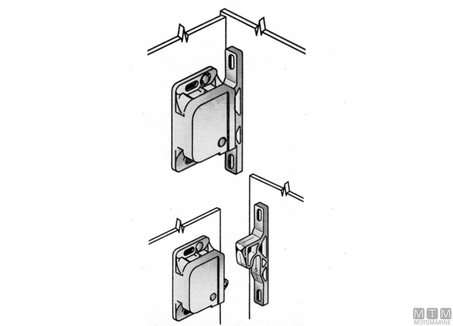 Arresto a Spinta per Portelli Southco Grabber in Nylon Nero-img0342704_.jpg