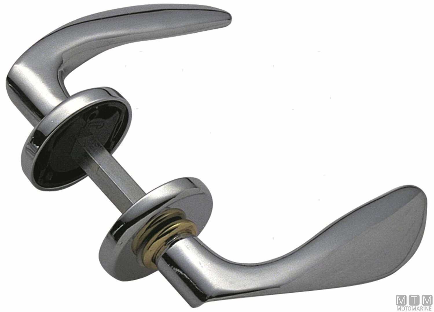 Image Coppia Maniglie Anti-aggancio 123mm in Ottone Cromato