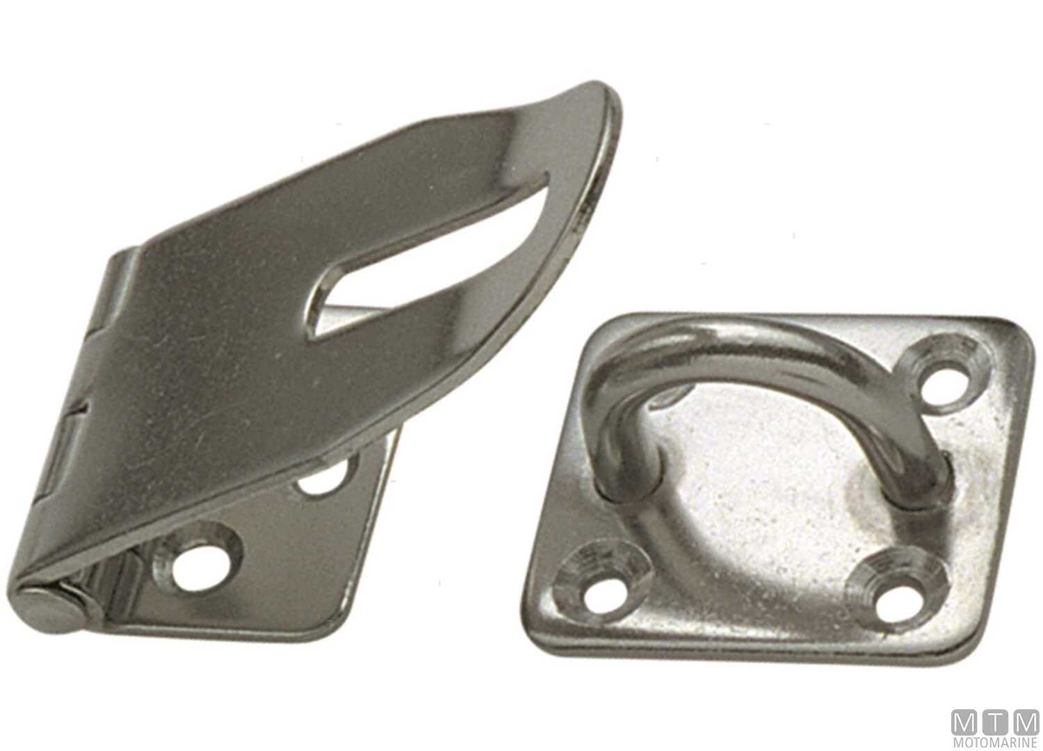 Image Stainless Steel Lockable Classic Safety Hasp 72x34mm