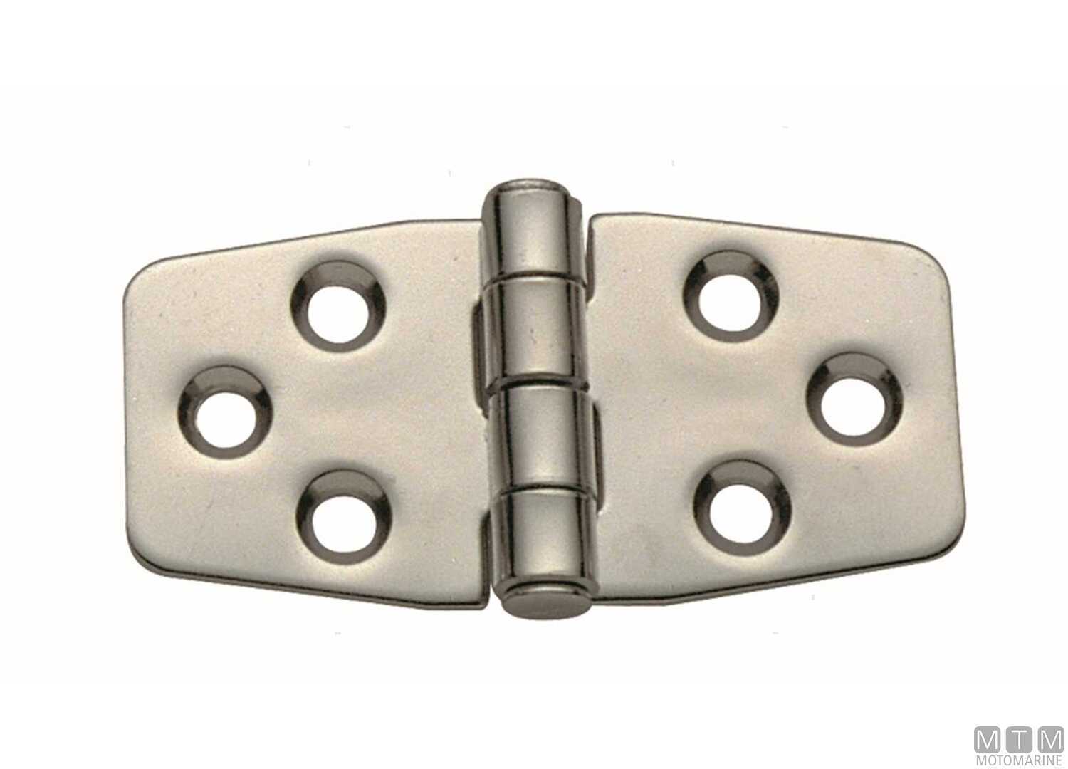 Image Stainless Steel 316 Biscuit Hinge 43x76mm