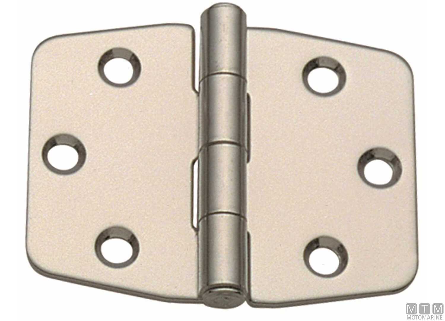 Image Stainless Steel 316 Biscuit Hinge 60x74mm