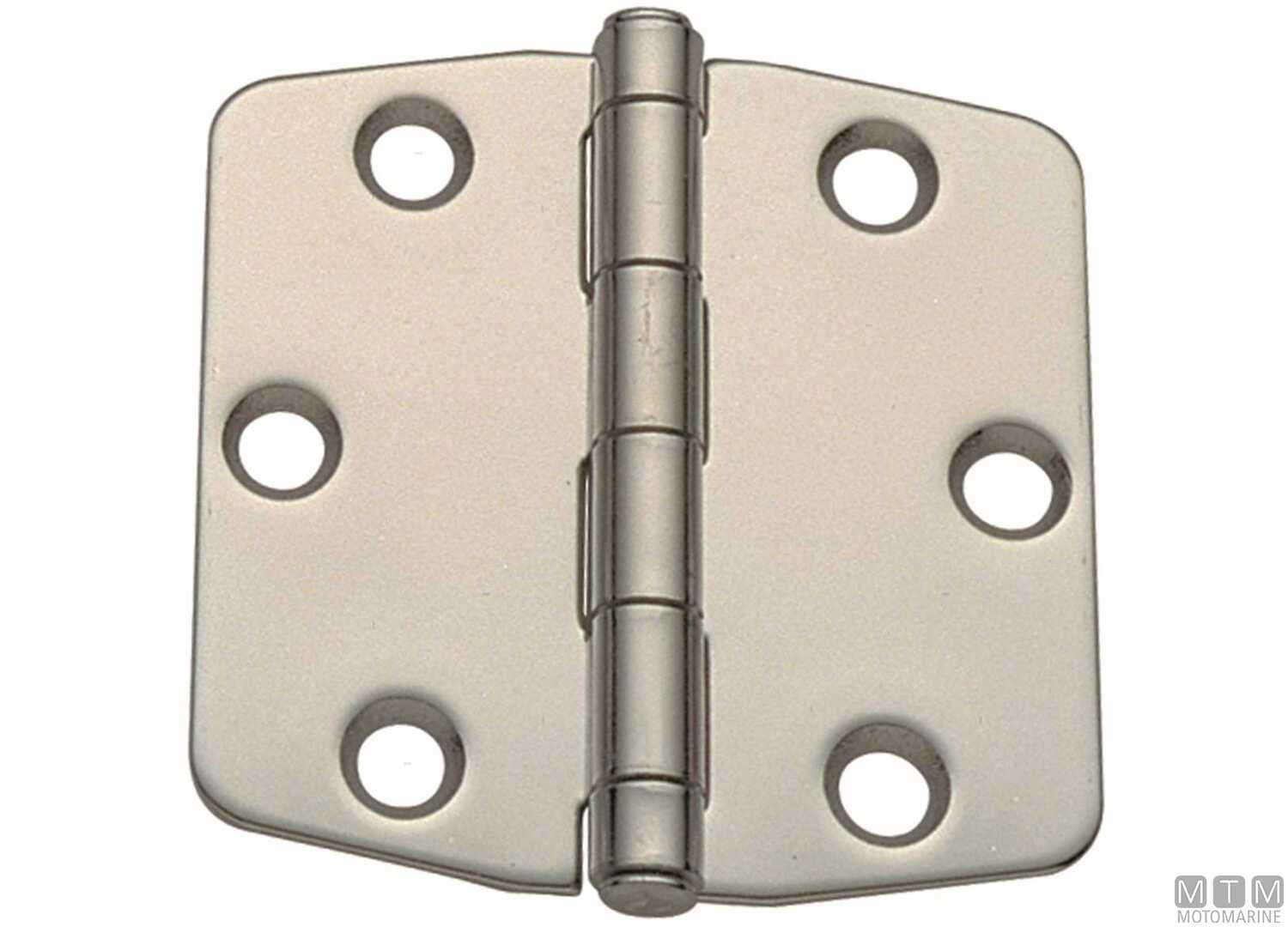 Image Cerniera a Biscotto 75x74mm in Acciaio Inox 316