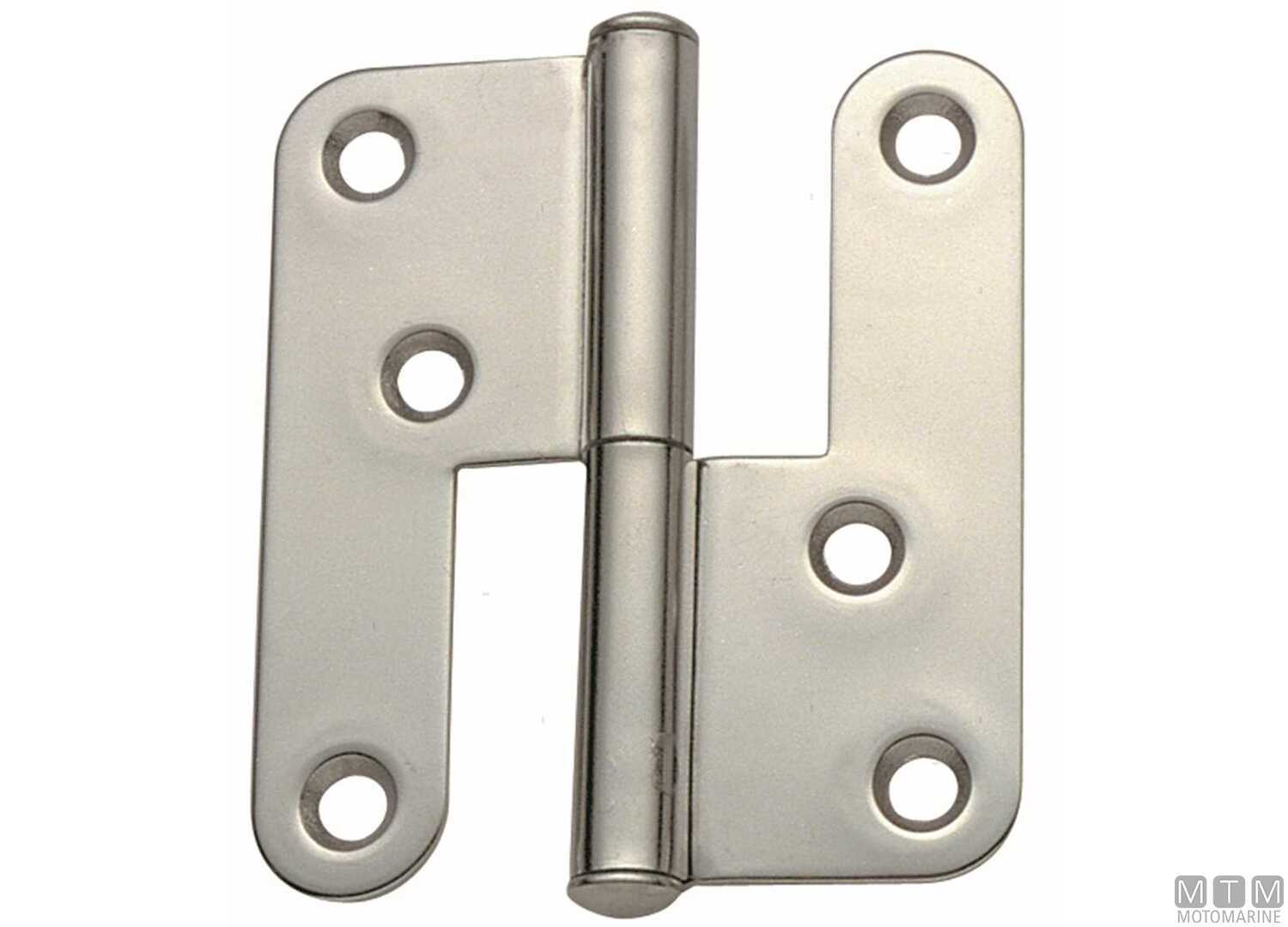 Image Stainless Steel 316 Lift-off Hinge 85x74mm