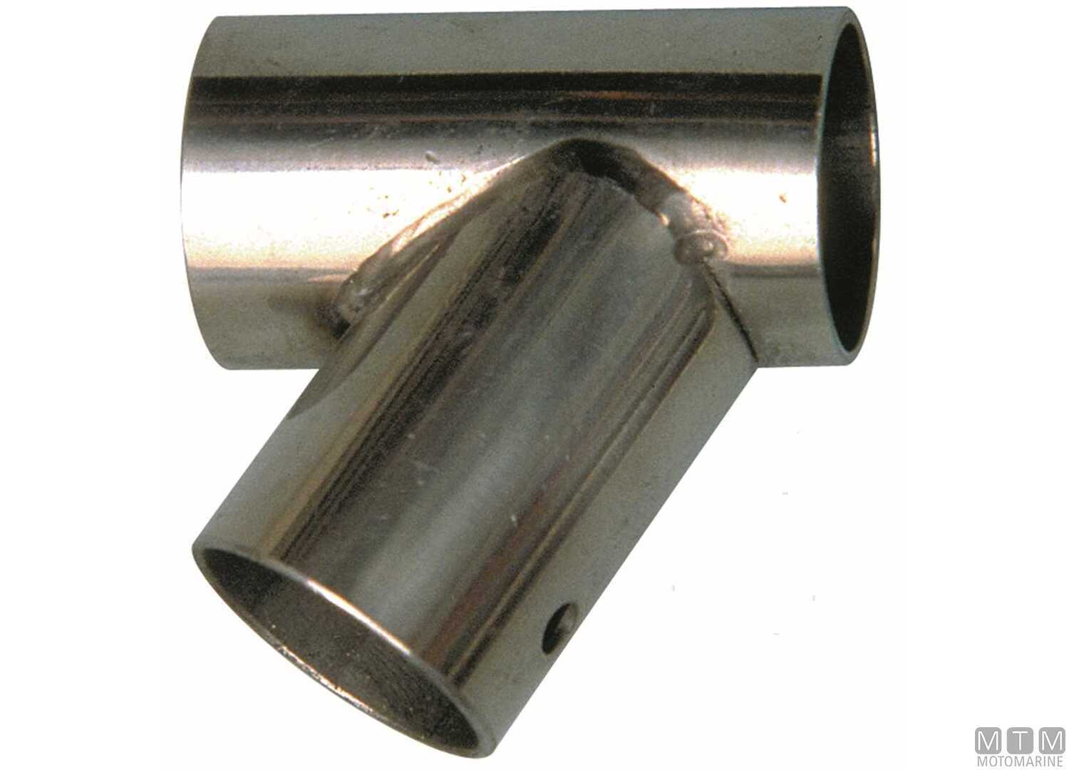 Image Giunto T 60 &Oslash;22mm Sx Acciaio Inox 316 Stampato