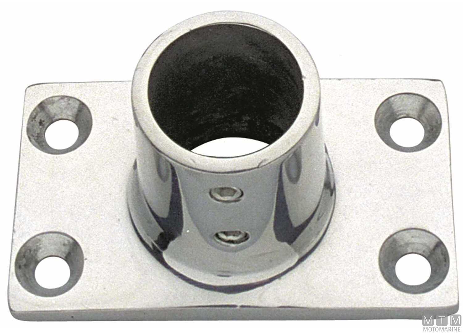 Image Square Base 90 &Oslash;22 Mm Stainless Steel 316