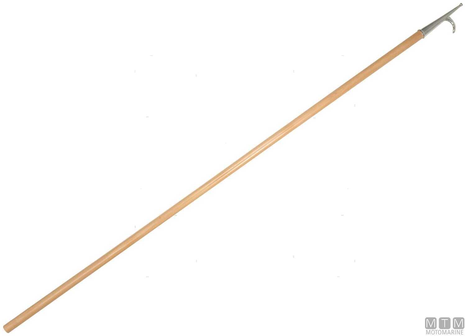 Image Mezzo Marinaio in Legno 180cm Punta in Acciaio Inox