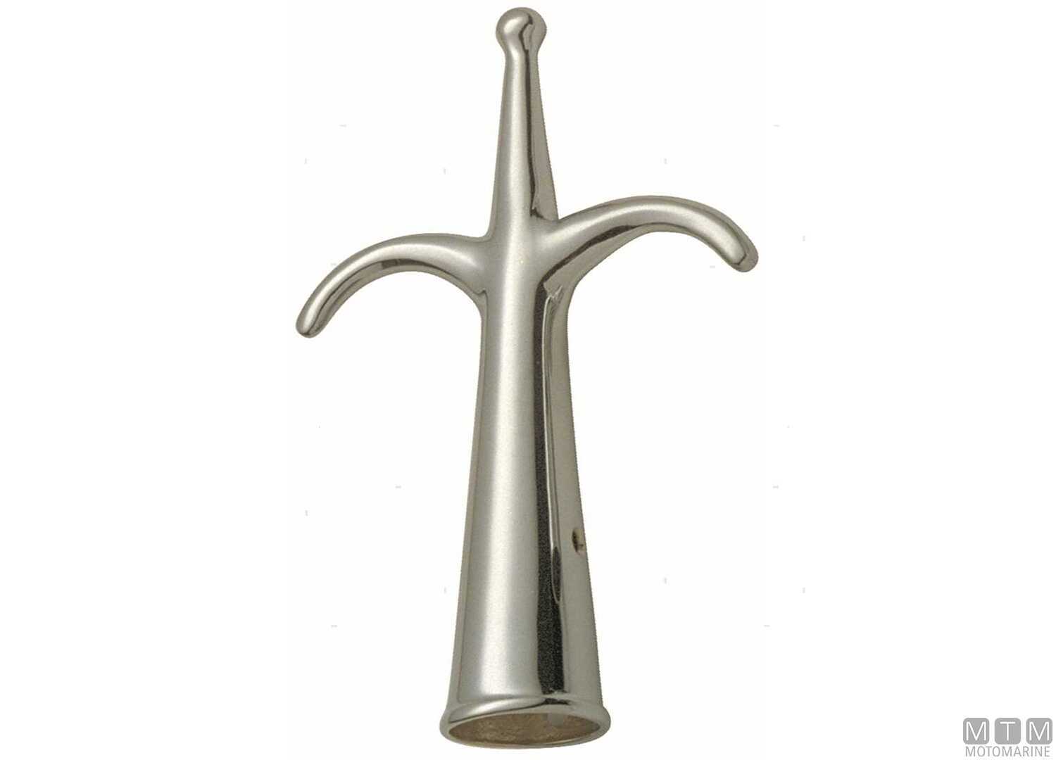 Image Double Chromed Brass Boathook Tip D35 Mm