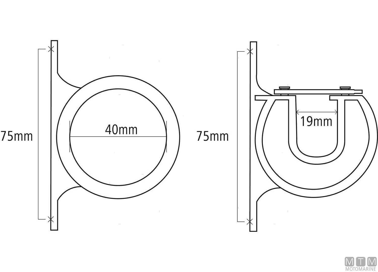 Portacanne a Soffitto Ø40mm in Plastica-img0800099_1.jpg