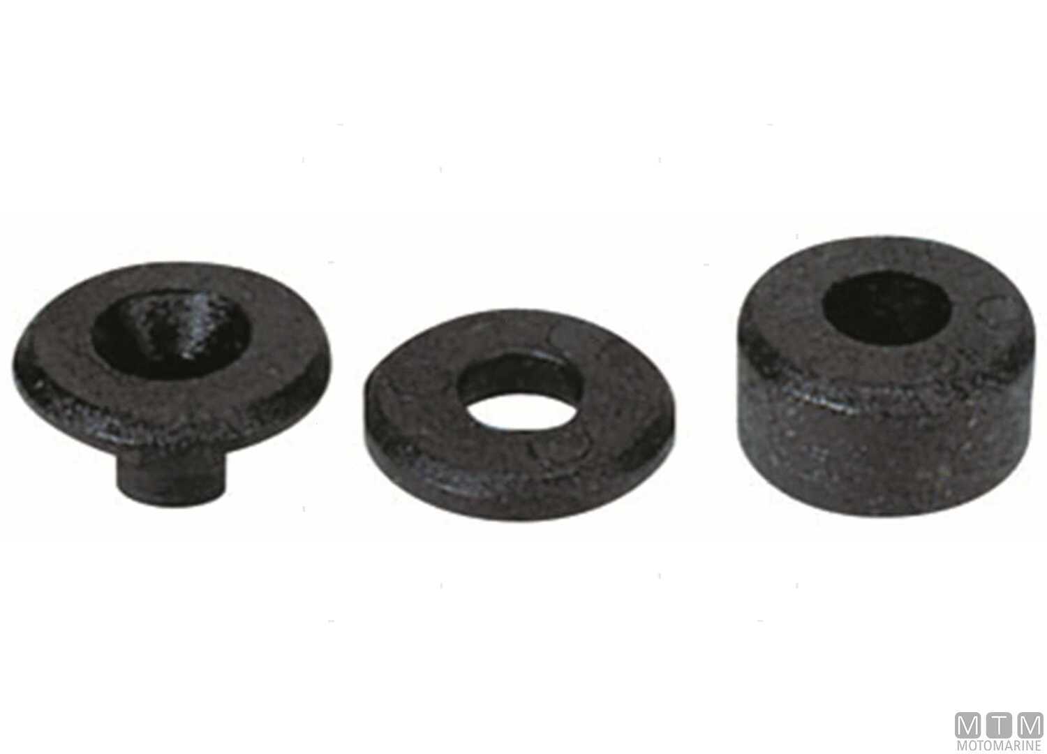 Image Windshield Spacers 50PCS Black