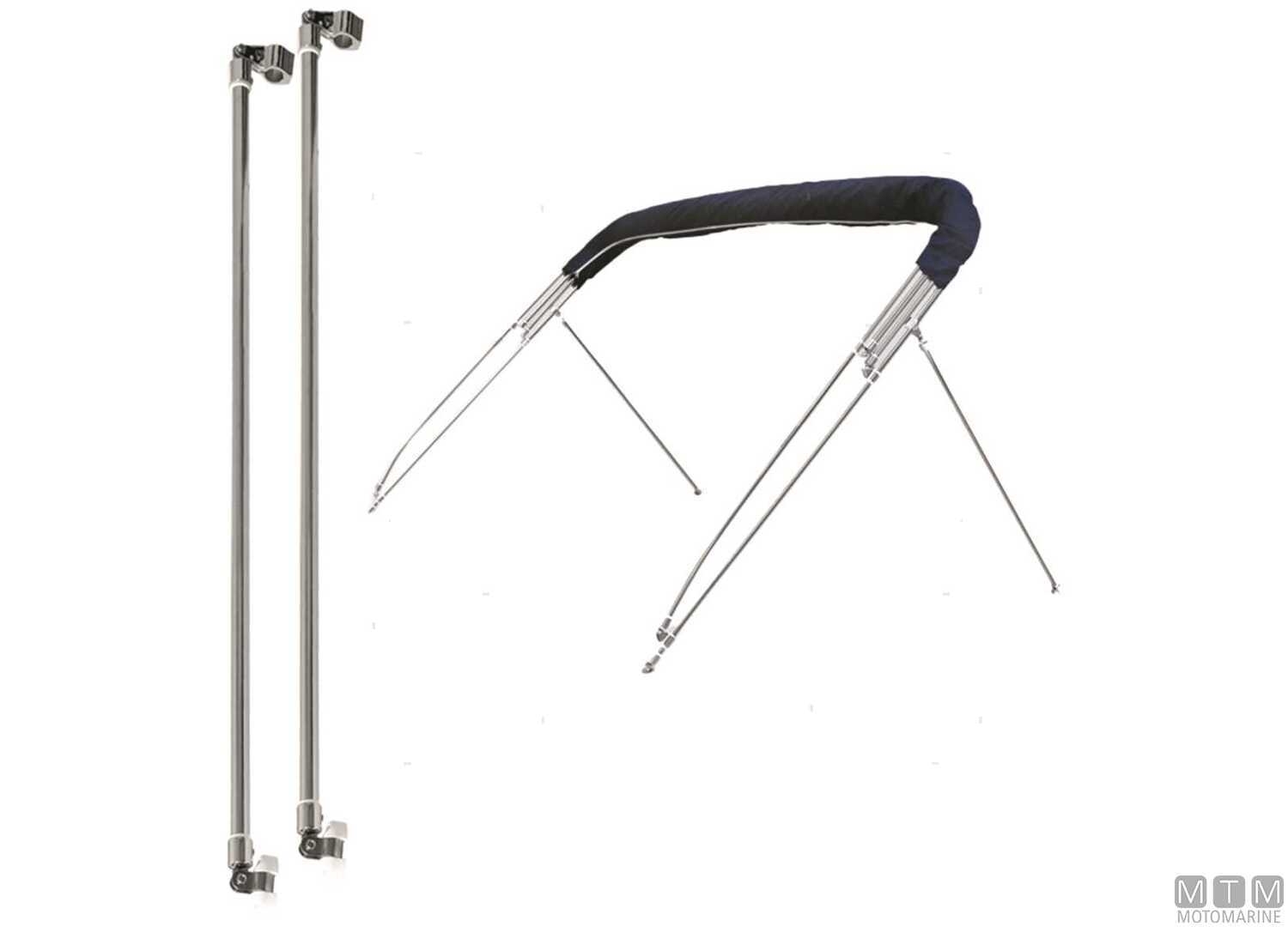 Capottina Tessilmare Bianca 3 Archi Inox 316 w200cm h140cm-img3265457_5.jpg