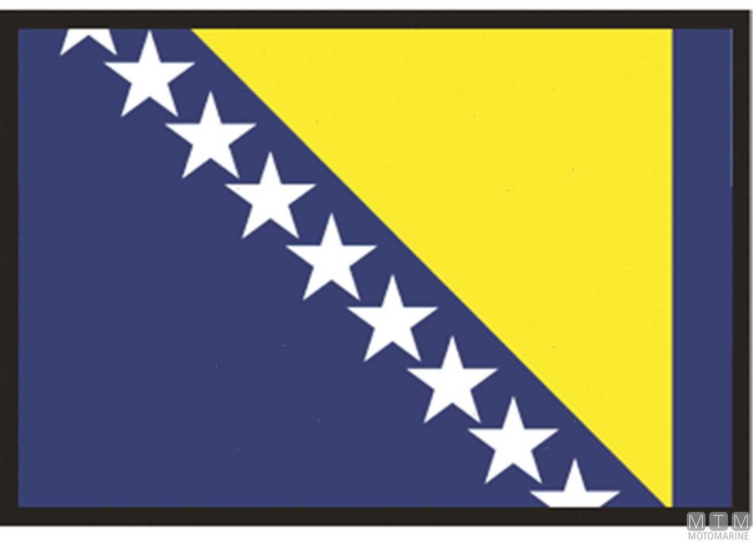 Image Bandiera Bosnia Herzegovina 20x30cm